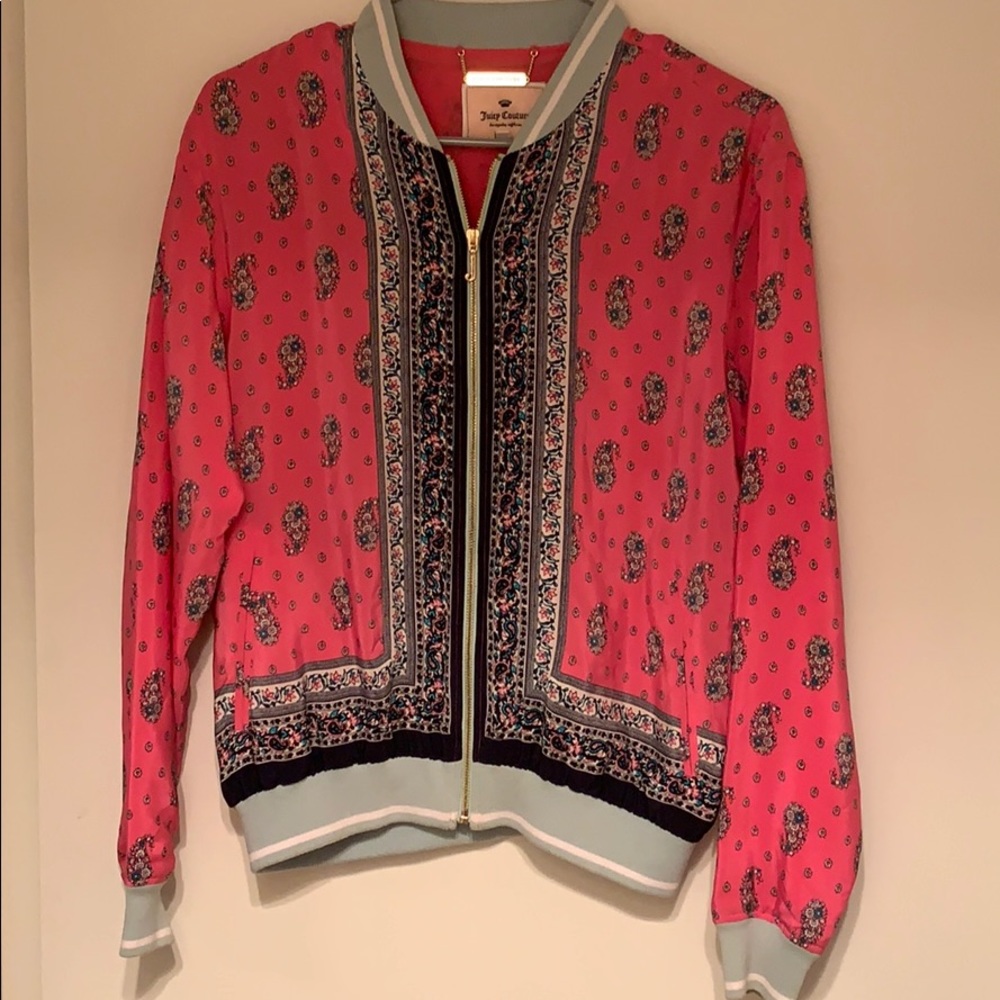 Juicy Couture Pink Floral Jacket